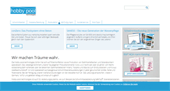Desktop Screenshot of hobbypooltechnologies.de