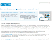 Tablet Screenshot of hobbypooltechnologies.de